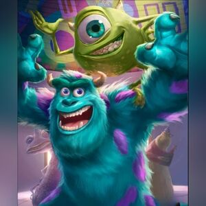 11X17" Print Disney/Pixar's Monsters Inc. Mike Wazowski/James P. Sullivan Sulley